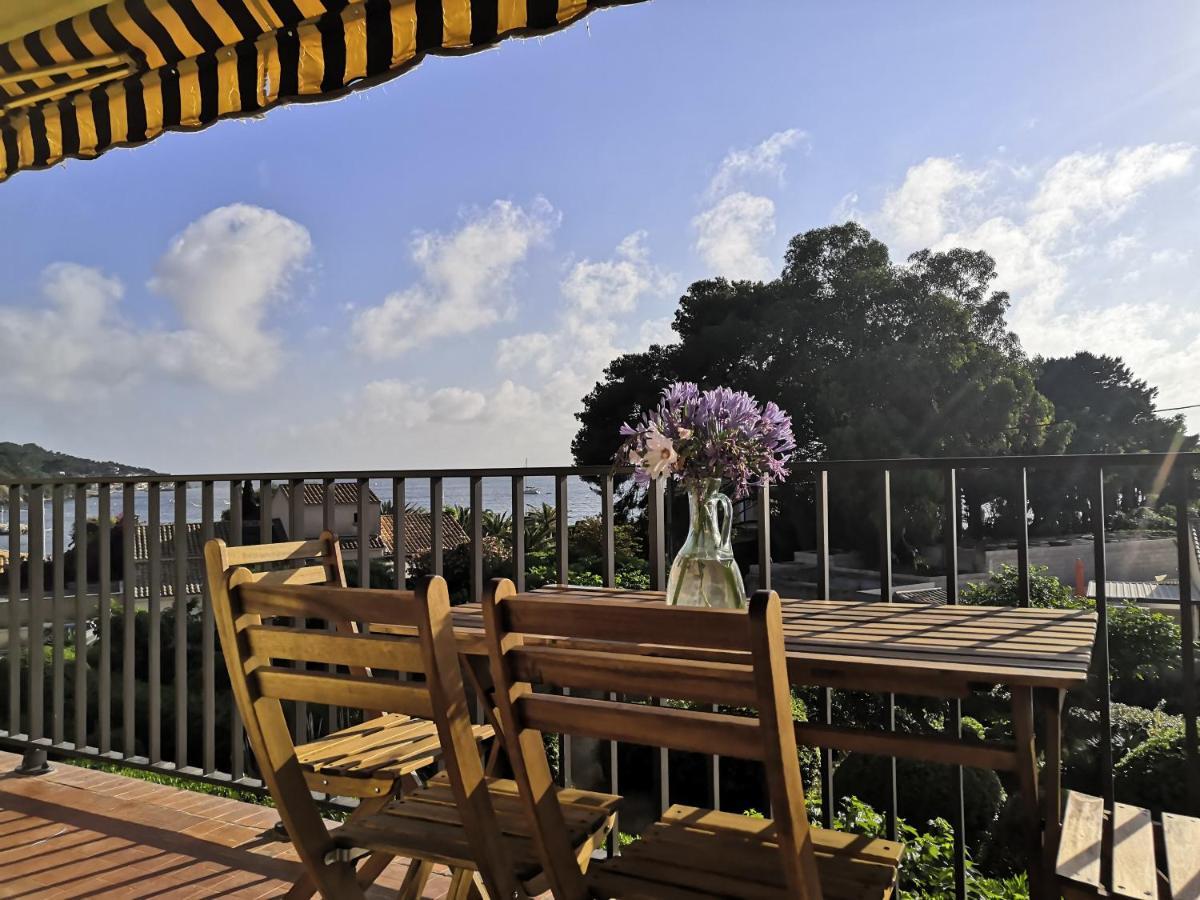 Appartement Cosy Vue Mer A 50 M De La Plage - Refait A Neuf Et Climatise Le Pradet Exteriér fotografie